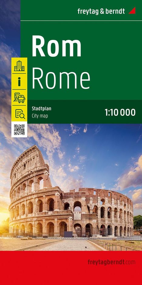 Rom, Stadtplan 1:10.000, freytag &amp; berndt, Karten