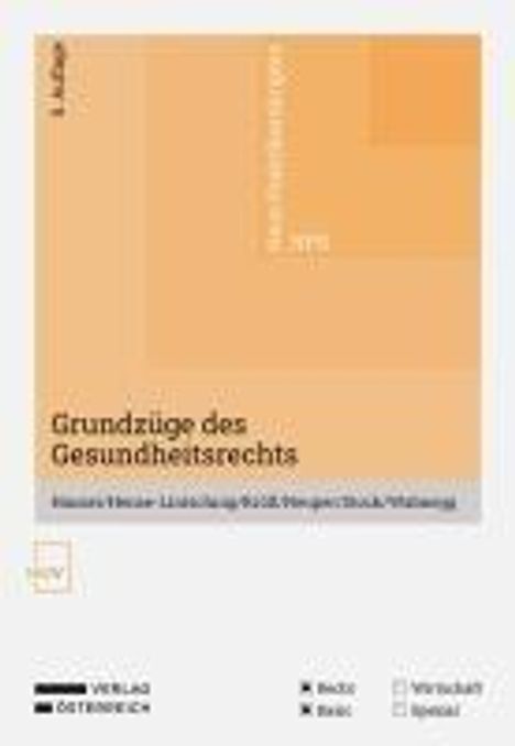 Werner Hauser: Grundzüge des Gesundheitsrechts, Buch