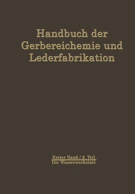 W. Ackermann: Die Wasserwerkstatt, Buch