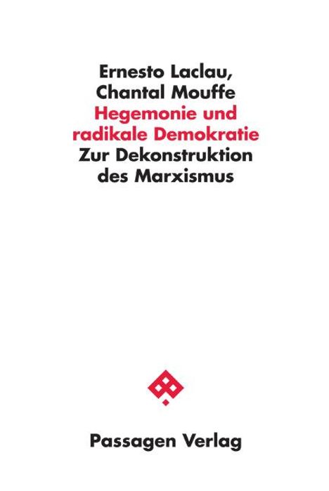 Ernesto Laclau: Hegemonie und radikale Demokratie, Buch