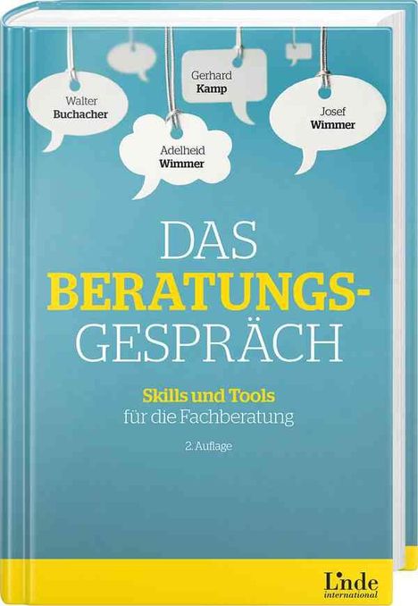Texte: Walter Buchacher, Gerhard Kamp, Adelheid und Josef Wimmer, "Das Beratungsgespräch", Skills für Fachberatung.