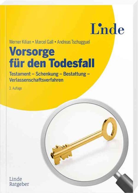 Werner Kilian: Vorsorge für den Todesfall, Buch