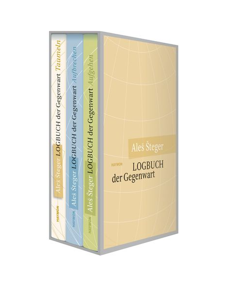 Ales Steger: Logbuch der Gegenwart, Buch