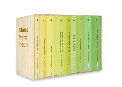 Klaus Merz: Klaus Merz. Werkausgabe in neun Bänden, Buch