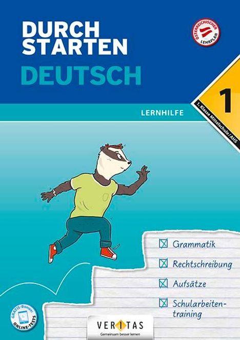 Gernot Blieberger: Durchstarten 1. Klasse - Deutsch AHS - Lernhilfe, Buch