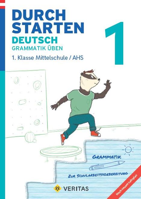 Gernot Blieberger: Durchstarten 1. Klasse - Deutsch AHS - Grammatik, Buch