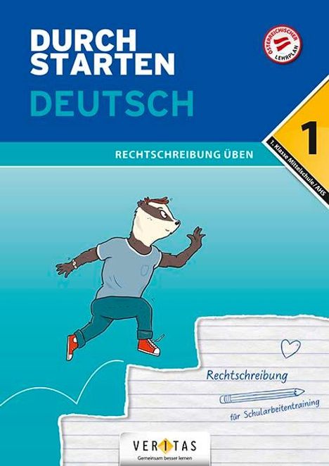 Gernot Blieberger: Durchstarten 1. Klasse - Deutsch AHS - Rechtschreibung, Buch