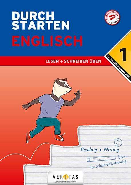 Nicole Eisinger-Müllner: Durchstarten 1. Klasse - Englisch AHS/ BHS - Lesen und Schreiben, Buch