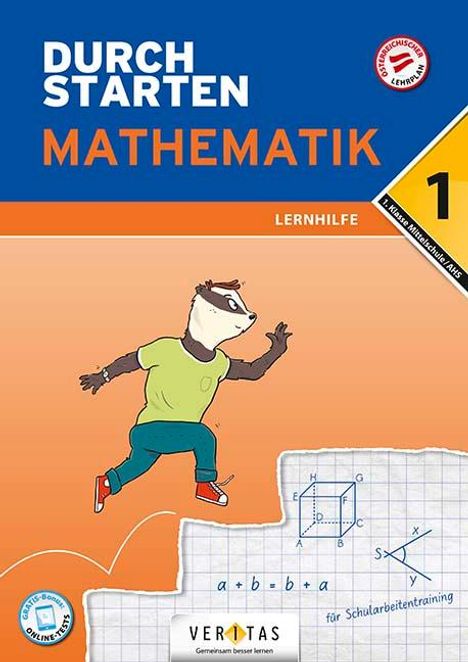 Markus Olf: Durchstarten 1. Klasse - AHS Mathematik - Lernhilfe, Buch