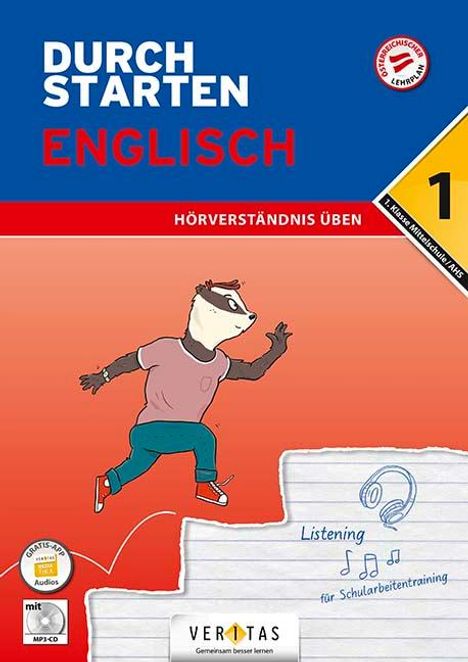 Nicole Eisinger-Müllner: Durchstarten 1. Klasse - Englisch AHS/ BHS - Hörverständnis, Buch
