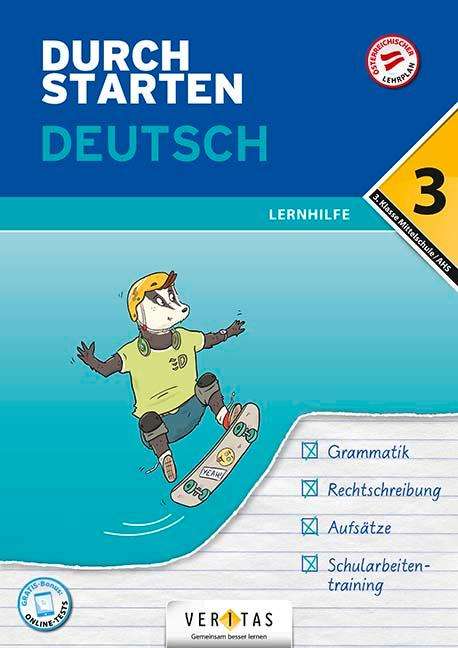 Jutta Hofer: Durchstarten 3. Klasse - Deutsch Mittelschule/AHS - Lernhilfe, Buch