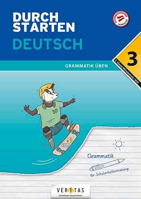 Vera Igler: Durchstarten 3. Klasse - Deutsch Mittelschule/AHS - Grammatik, Buch
