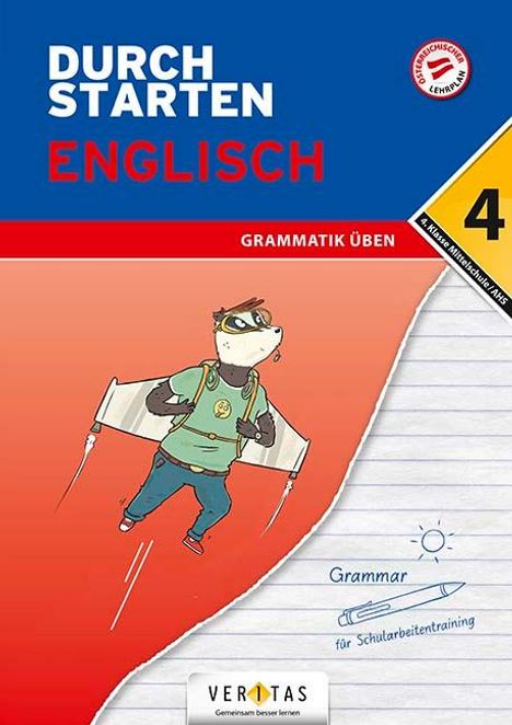 Franz Zach: Durchstarten 4. Klasse - Englisch Mittelschule/AHS - Grammatik, Buch