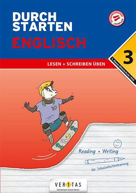 Nicole Eisinger-Müllner: Durchstarten 3. Klasse - Englisch Mittelschule/AHS - Lesen und Schreiben, Buch