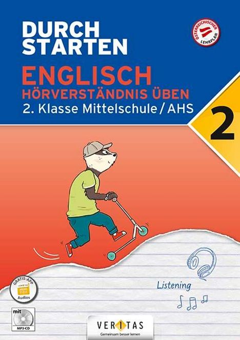 Nicole Eisinger-Müllner: Durchstarten 2. Klasse - Englisch Mittelschule/AHS - Hörverständnis, Buch