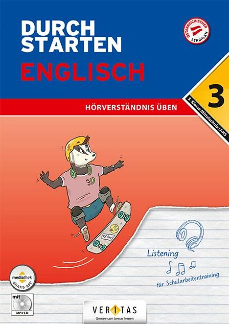Nicole Eisinger-Müllner: Durchstarten 3. Klasse - Englisch Mittelschule/AH - Hörverständnis, Buch