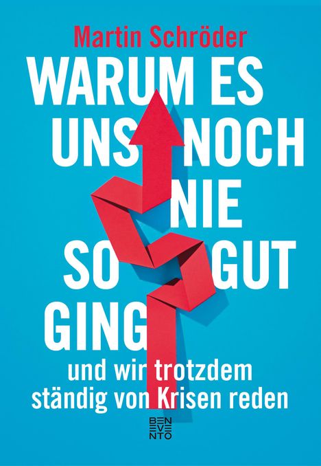 Martin Schröder: Warum es uns noch nie so gut ging und wir trotzdem ständig von Krisen reden, Buch