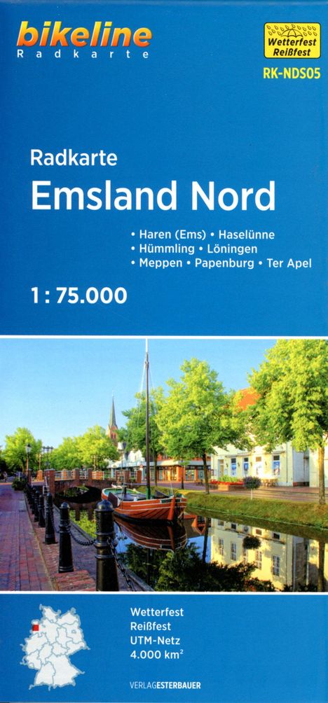 Radkarte Emsland Nord (RK-NDS05), Karten