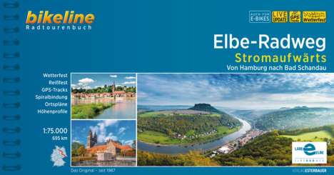 Elbe-Radweg / Elbe-Radweg Stromaufwärts, Buch