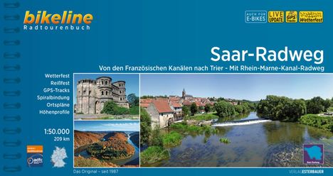 Saar-Radweg, Buch