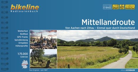 Esterbauer Verlag: Mittellandroute, Buch