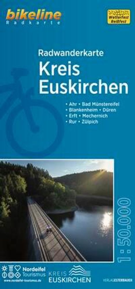 Radwanderkarte Kreis Euskirchen, Karten