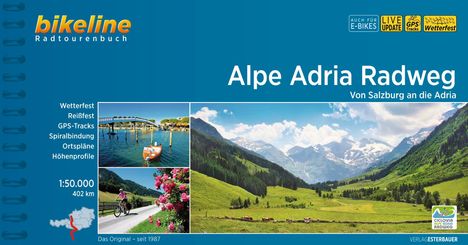 Alpe Adria Radweg, Buch