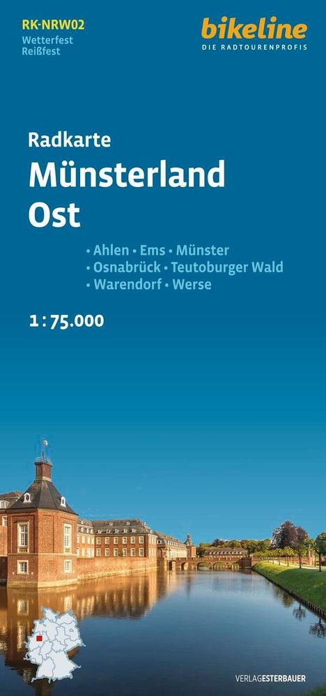 Radkarte Münsterland Ost (RK-NRW02), Karten