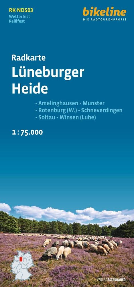 Radkarte Lüneburger Heide, Karten