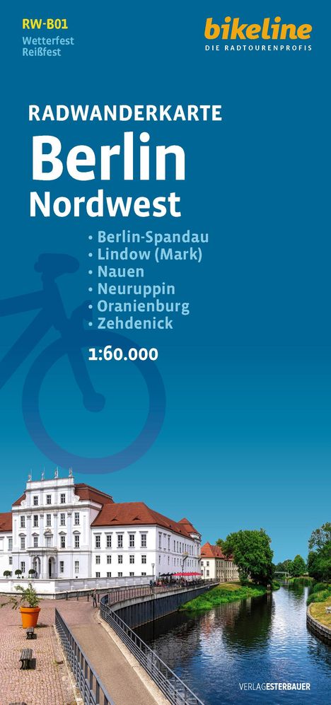 Radwanderkarte Berlin Nordwest RW-B01, Karten