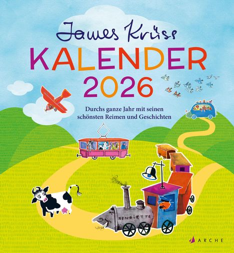 James Krüss: James Krüss Kalender 2026, Kalender