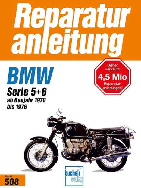 BMW R 50/5, 60/5, 75/5, 60/6, 75/6, 90/6, 90S, Serie 5 + 6, Buch