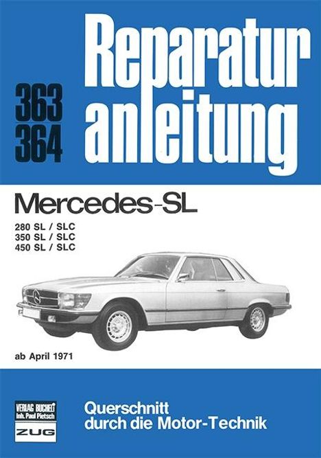 Mercedes 280 / 350 / 450 / SL / SLC, Buch