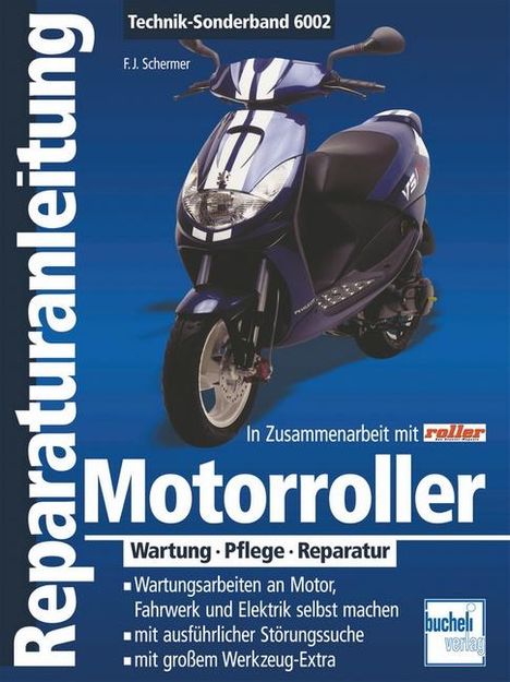 Franz Josef Schermer: Motorroller, Buch