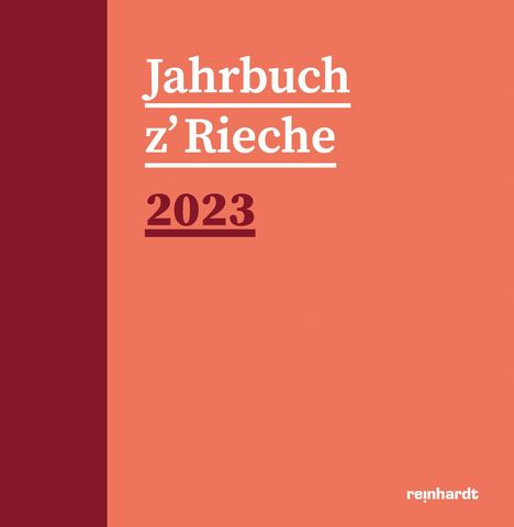 Jahrbuch z'Rieche 2023, Buch