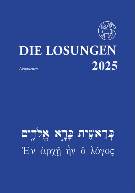 Die Losungen in der Ursprache 2025, Buch