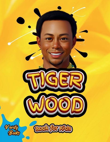 Verity Books: Tiger Wood Book For Kids, Buch