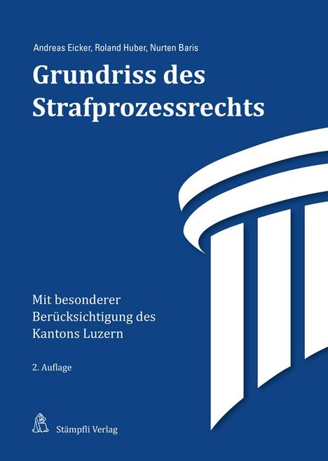 Andreas Eicker: Grundriss des Strafprozessrechts, Buch