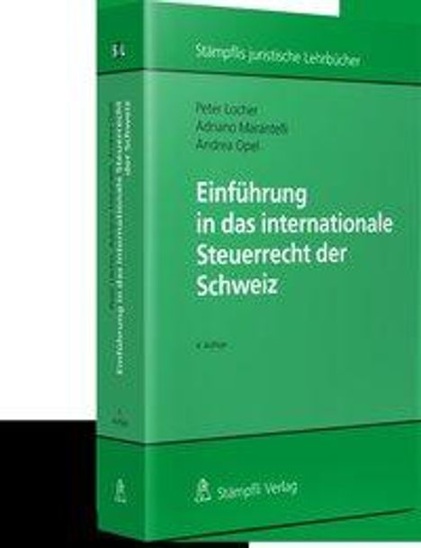 Peter Locher: Locher, P: Einführung in d. internat. Steuerrecht Schweiz, Buch