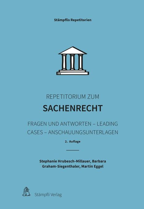 Stephanie Hrubesch-Millauer: Repetitorium zum Sachenrecht, Buch