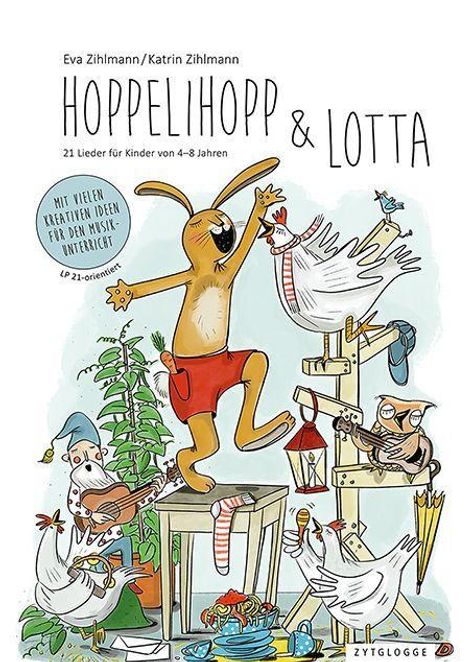 Eva Zihlmann: Hoppelihopp und Lotta (Buch), Buch