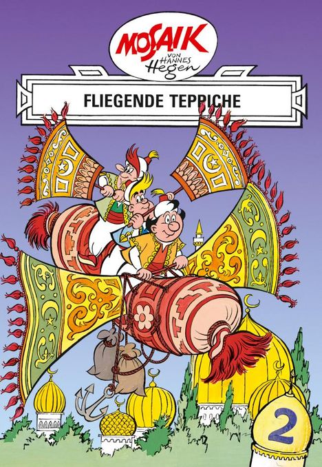 Lothar Dräger: Mosaik von Hannes Hegen: Fliegende Teppiche, Bd. 2, Buch