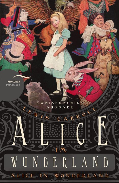 Lewis Carroll: Alice im Wunderland / Alice in Wonderland (Zweisprachige Ausgabe), Buch