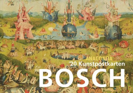 Postkartenbuch Hieronymus Bosch, Buch