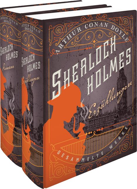 Sir Arthur Conan Doyle: Sherlock Holmes - Gesammelte Werke in zwei Bänden, Buch