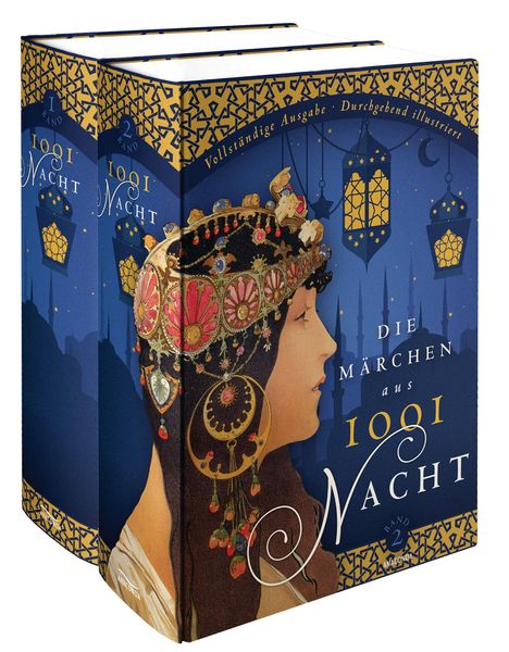 Die Märchen aus 1001 Nacht - Vollständige Ausgabe (2 Bände), Buch