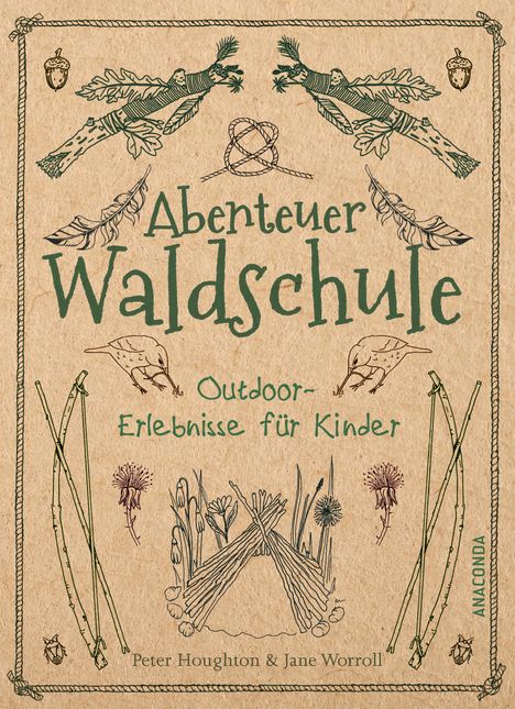 Peter Houghton: Abenteuer Waldschule, Buch