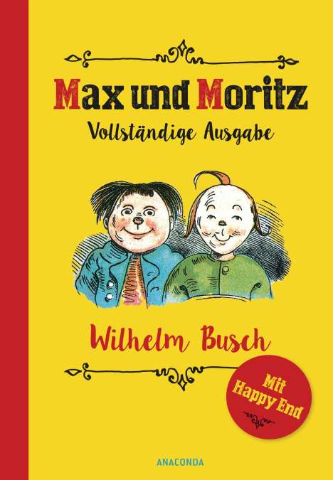 Wilhelm Busch: Max und Moritz, Buch