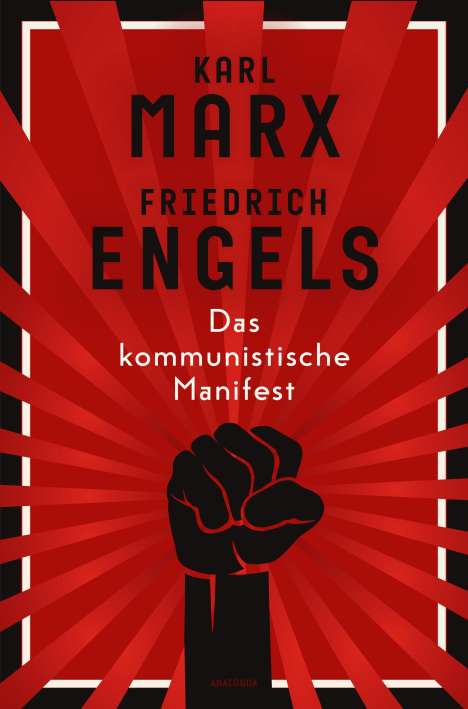 Karl Marx: Das kommunistische Manifest. Schmuckausgabe mit Farbschnitt, Buch