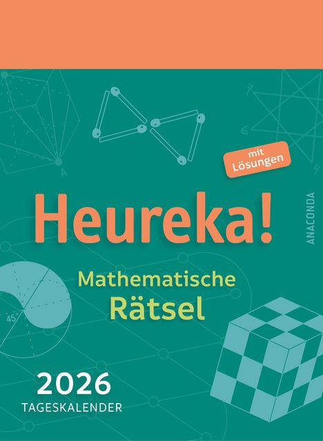 Heinrich Hemme: Heureka! Mathematische Rätsel 2026: Tageskalender mit Lösungen, Kalender